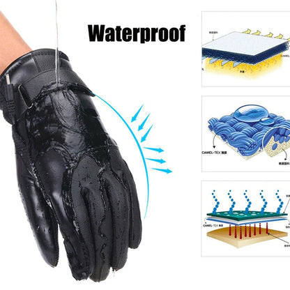 Electric USB Heated Gloves Winter Warming Thermal