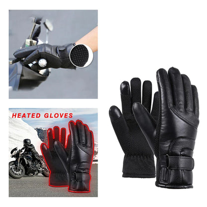 Electric USB Heated Gloves Winter Warming Thermal