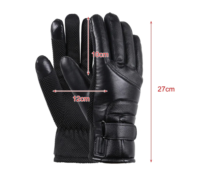 Electric USB Heated Gloves Winter Warming Thermal