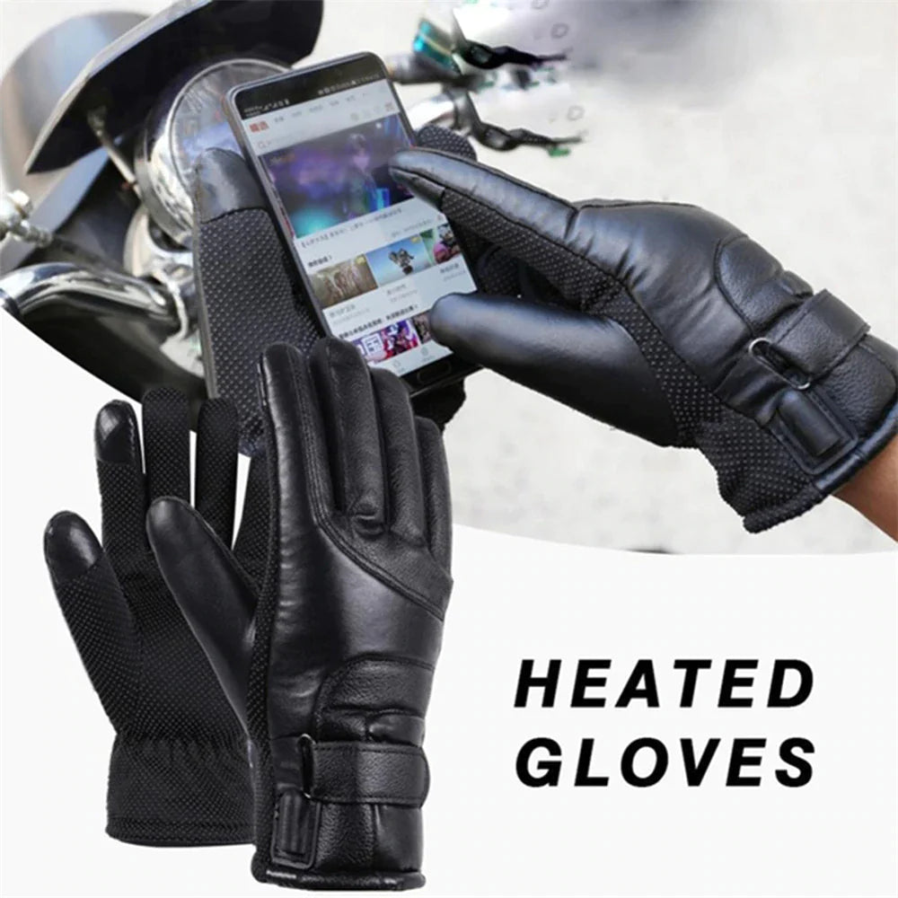 Electric USB Heated Gloves Winter Warming Thermal