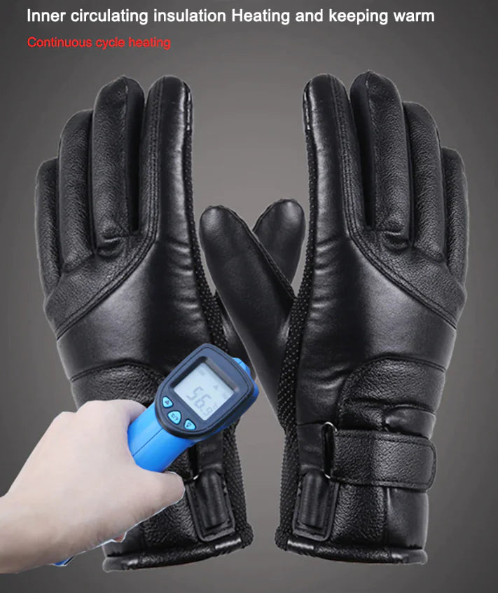 Electric USB Heated Gloves Winter Warming Thermal