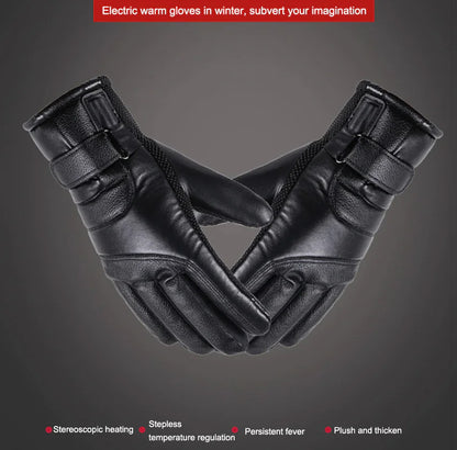 Electric USB Heated Gloves Winter Warming Thermal